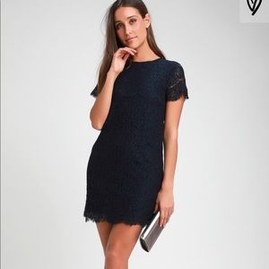 ‘Take Me to Brunch’ Lace Shift Dress